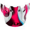 Visière FLY RACING Formula CC Vibe - blanc/rose/bleu - Dr Rider