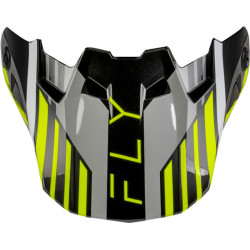 Visière FLY RACING Formula CC Strike - gris/noir/Hi-Vis - Dr Rider