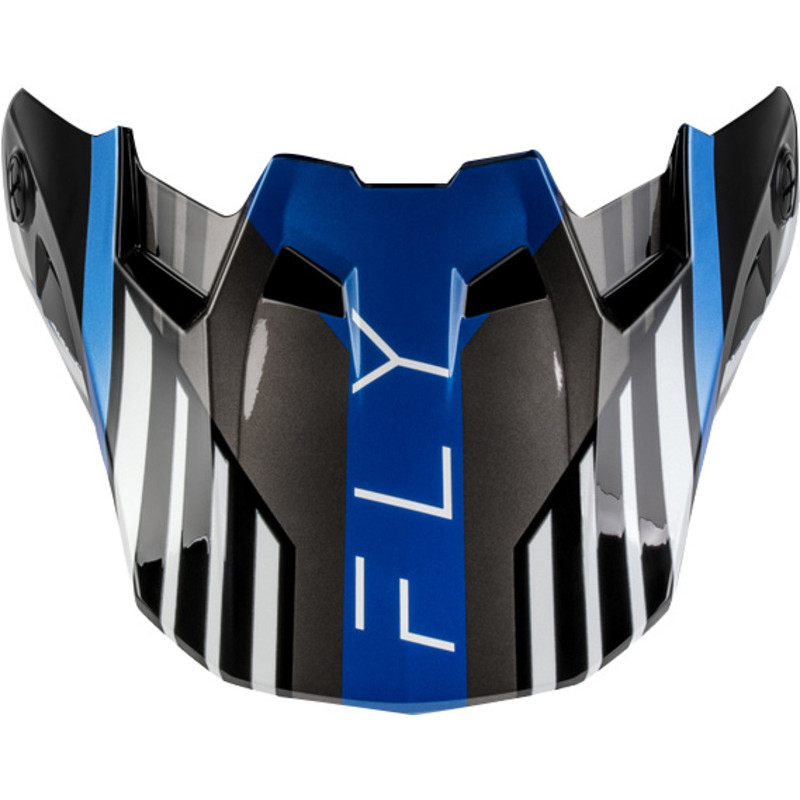 Visière FLY RACING Formula CC Strike - noir/bleu/gris/blanc - Dr Rider