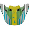 Visière FLY RACING Formula CC Strike - gris matte/vert/Teal - Dr Rider
