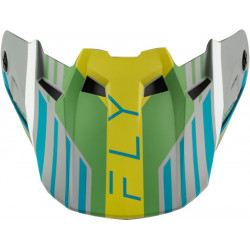 Visière FLY RACING Formula CC Strike - gris matte/vert/Teal - Dr Rider
