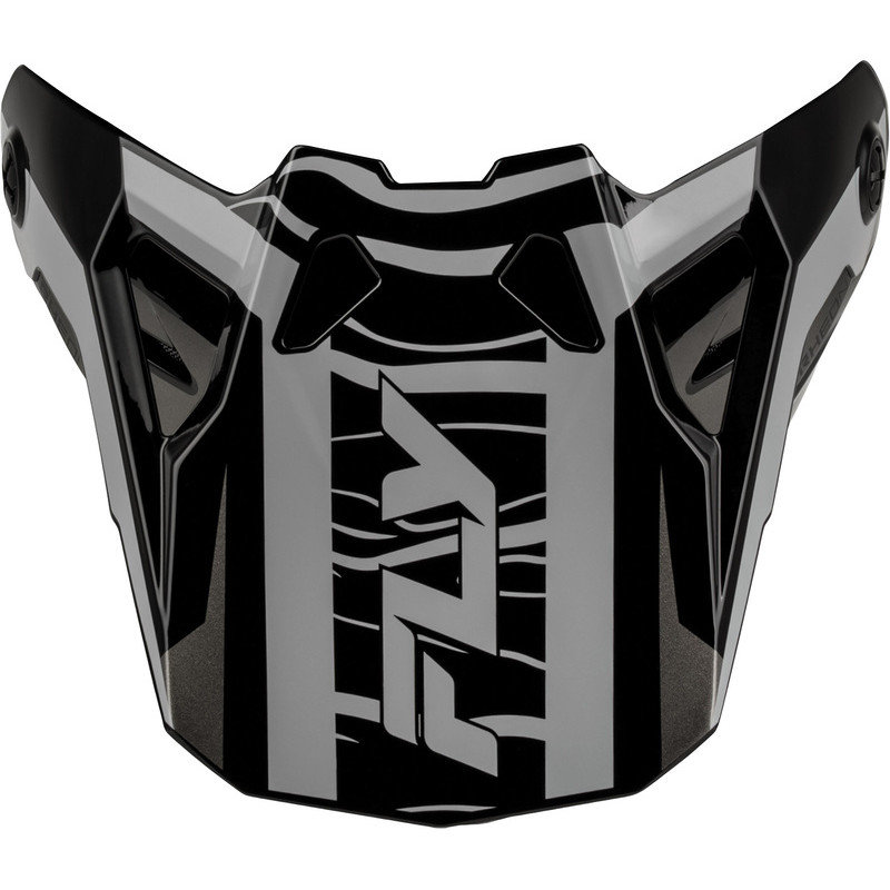 Visière FLY RACING Formula CP Charge - noir/gris/Light Grey - Dr Rider