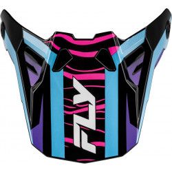 Visière FLY RACING Formula CP Charge - noir/violet/rose/bleu - Dr Rider