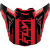 Visière FLY RACING Formula CP Charge - noir/rouge - Dr Rider