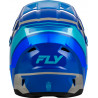 Casque enfant FLY RACING Kinetic Scrap - bleu/Light Blue/gris - Dr Rider