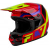 Casque enfant FLY RACING Kinetic Scrap - rouge/Hi-Vis/violet/noir - Dr Rider