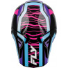 Casque enfant FLY RACING Formula CP Charge - noir/violet/rose/bleu - Dr Rider