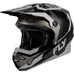 Casque enfant FLY RACING Formula CP Charge - noir/gris/Light Grey - Dr Rider