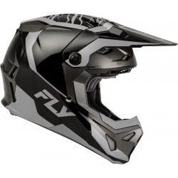 Casque enfant FLY RACING Formula CP Charge - noir/gris/Light Grey - Dr Rider