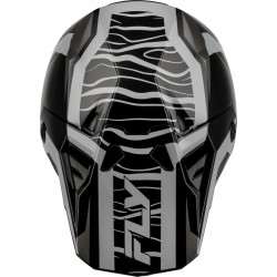 Casque enfant FLY RACING Formula CP Charge - noir/gris/Light Grey - Dr Rider