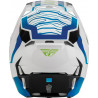 Casque enfant FLY RACING Formula CP Charge - blanc/bleu/noir - Dr Rider