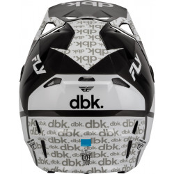 Casque enfant FLY RACING Formula CP DBK - noir/blanc/gris - Dr Rider