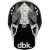 Casque enfant FLY RACING Formula CP DBK - noir/blanc/gris - Dr Rider
