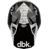 Casque FLY RACING Formula CP DBK - noir/blanc/gris - Dr Rider