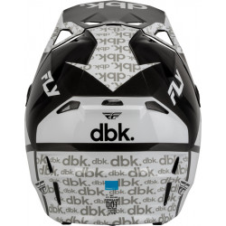 Casque FLY RACING Formula CP DBK - noir/blanc/gris - Dr Rider