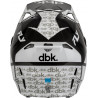 Casque FLY RACING Formula CP DBK - noir/blanc/gris - Dr Rider