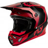 Casque FLY RACING Formula CP Charge - noir/rouge - Dr Rider