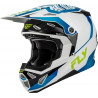 Casque FLY RACING Formula CP Charge - blanc/bleu/noir - Dr Rider