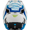Casque FLY RACING Formula CP Charge - blanc/bleu/noir - Dr Rider