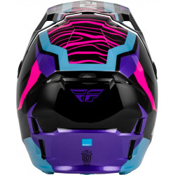 Casque FLY RACING Formula CP Charge - noir/violet/rose/bleu - Dr Rider