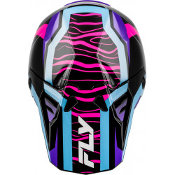 Casque FLY RACING Formula CP Charge - noir/violet/rose/bleu - Dr Rider