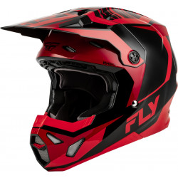 Casque FLY RACING Formula CP Charge - noir/rouge - Dr Rider
