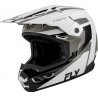 Casque FLY RACING Kinetic Sync - blanc/noir/gris - Dr Rider