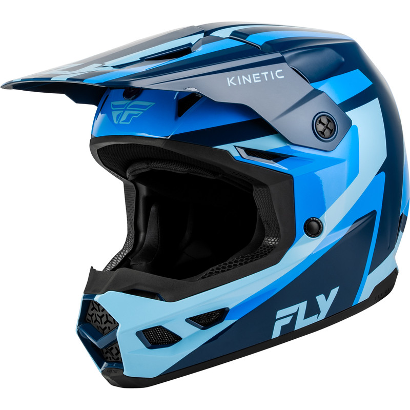 Casque FLY RACING Kinetic Sync - Navy/bleu/Light Blue - Dr Rider