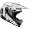 Casque FLY RACING Kinetic Sync - blanc/noir/gris - Dr Rider