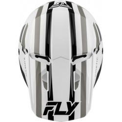 Casque FLY RACING Kinetic Sync - blanc/noir/gris - Dr Rider