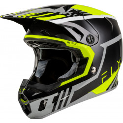 Casque FLY RACING Formula CC Strike - gris/noir/Hi-Vis - Dr Rider