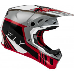 Casque FLY RACING Formula CC Strike - gris/rouge/noir/blanc - Dr Rider