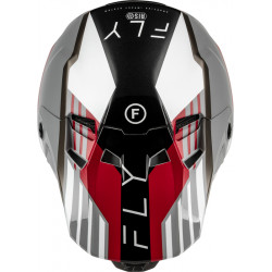 Casque FLY RACING Formula CC Strike - gris/rouge/noir/blanc - Dr Rider