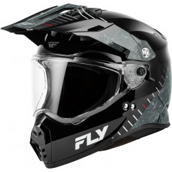 Casque FLY RACING Trekker - noir/gris - Dr Rider