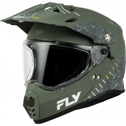 Casque FLY RACING Trekker - Matte Sage/gris - Dr Rider