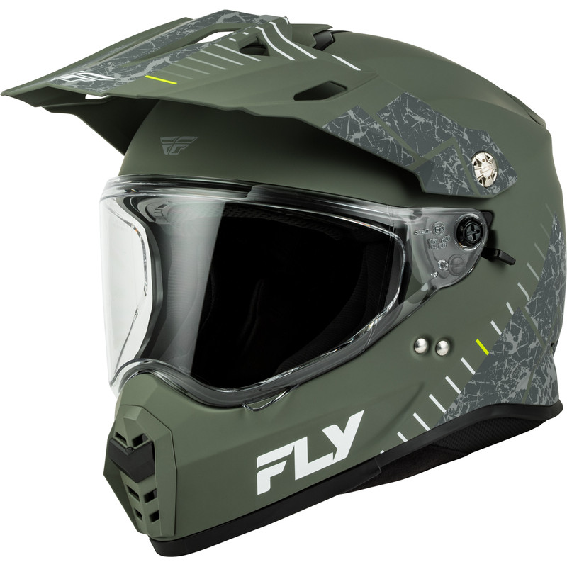 Casque FLY RACING Trekker - Matte Sage/gris - Dr Rider