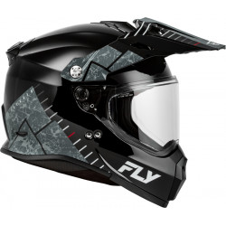 Casque FLY RACING Trekker - noir/gris - Dr Rider