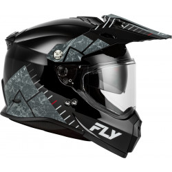 Casque FLY RACING Trekker - noir/gris - Dr Rider
