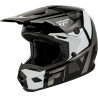 Casque enfant FLY RACING Kinetic Scrap - noir/blanc/gris - Dr Rider
