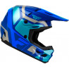 Casque enfant FLY RACING Kinetic Scrap - bleu/Light Blue/gris - Dr Rider
