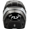 Casque enfant FLY RACING Kinetic Scrap - noir/blanc/gris - Dr Rider