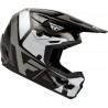 Casque enfant FLY RACING Kinetic Scrap - noir/blanc/gris - Dr Rider