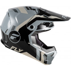 Casque enfant FLY RACING Formula CP Seal - noir/gris/Light Grey - Dr Rider