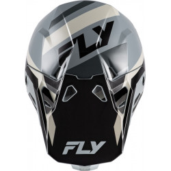 Casque enfant FLY RACING Formula CP Seal - noir/gris/Light Grey - Dr Rider