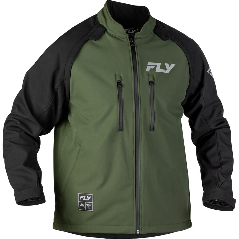 Veste FLY RACING Patrol Softshell - vert/noir - Dr Rider