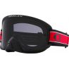 Masque cross Oakley O-Frame 2.0 PRO MX RED STRIPE - Écran gris foncé