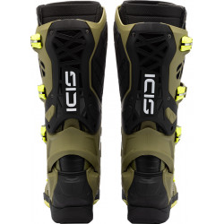 Bottes SIDI Crossair X - Olive Green/jaune fluo | Dr Rider