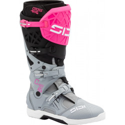 Bottes SIDI Crossair X - gris/rose fluo | Dr Rider
