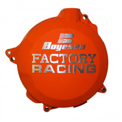 Couvercle d'embrayage Boyesen Factory Racing orange - KTM 250/300 2013-2016 / Husqvarna 250/300 2014-2016 - Dr Rider