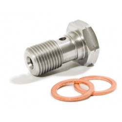 BANJO BOLT & 2 WASHERS M10 X 1 - 17420808 | Dr Rider